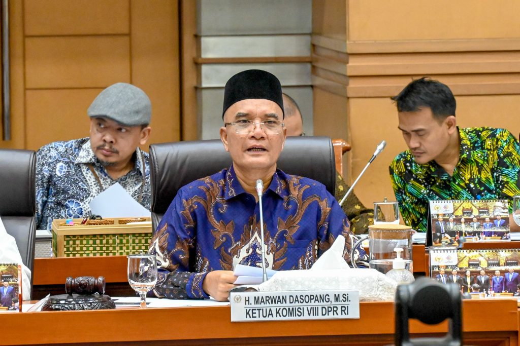 Ketua Komisi VIII DPR RI, Marwan Dasopang. Sumber foto : dpr.go