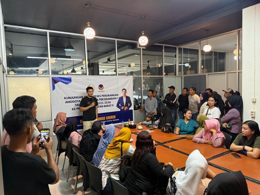 Kegiatan Reses Anggota DPR RI Fraksi Partai Nasdem, Ghulam Mohamad Sharon