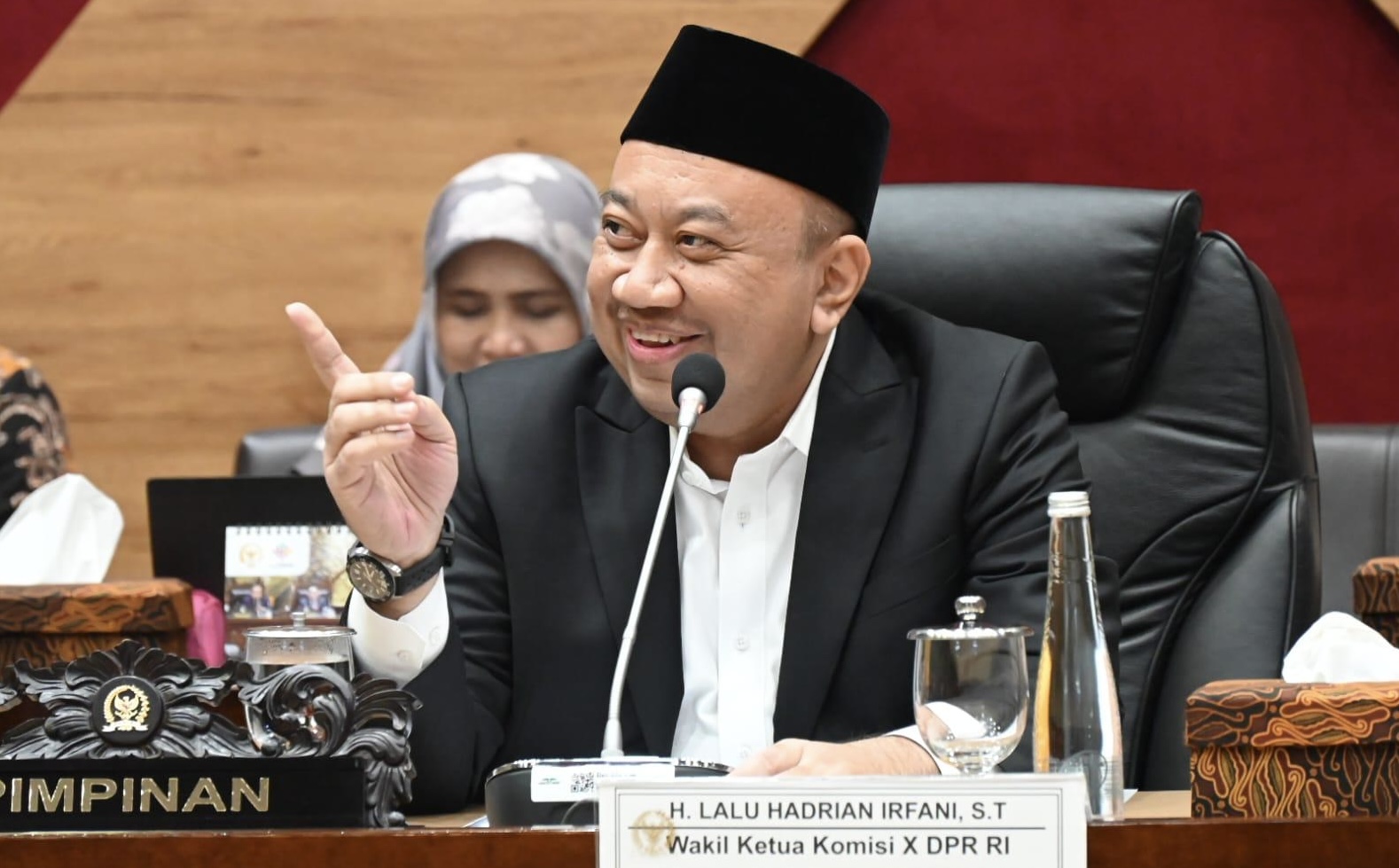 Lalu Hadrian Irfani, Wakil Ketua Komisi X DPR RI