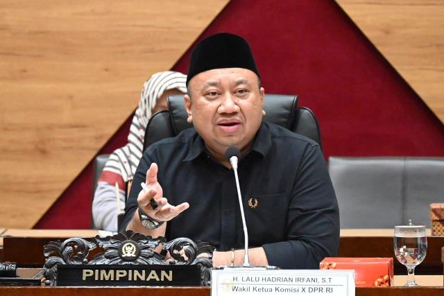 Wakil Ketua Komisi X DPR RI, Lalu Hadrian Irfani
