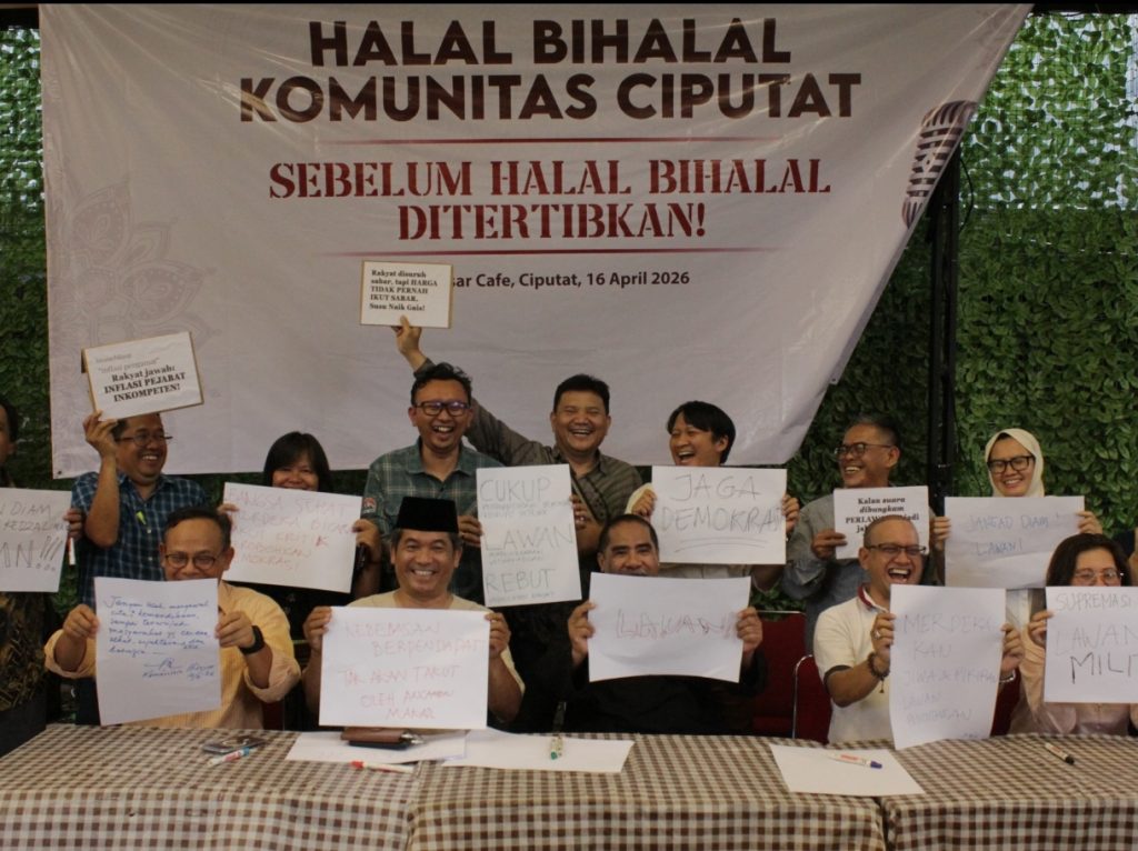 Halal Bi Halal Komunitas Ciputat