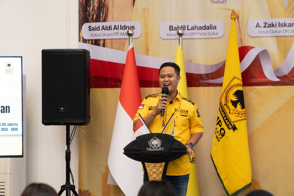  Ketua PD AMPG DKI Jakarta, M Fauzan Irvan,