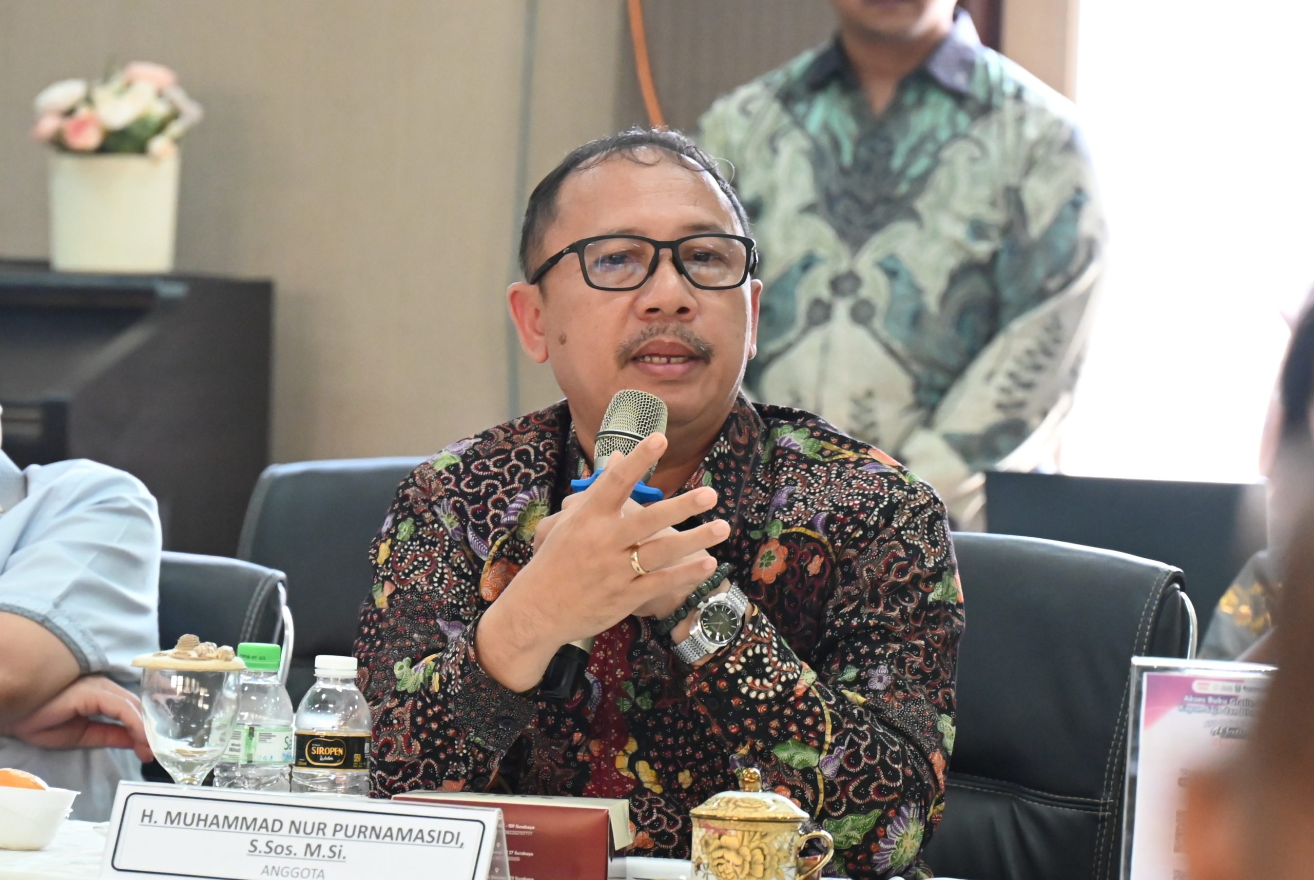 Anggota Kelompok IV Badan Pengkajian MPR RI sekaligus Anggota Komisi X DPR RI Fraksi Partai Golkar, Muhamad Nur Purnamasidi,
